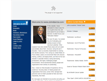 Tablet Screenshot of johngarcia.com